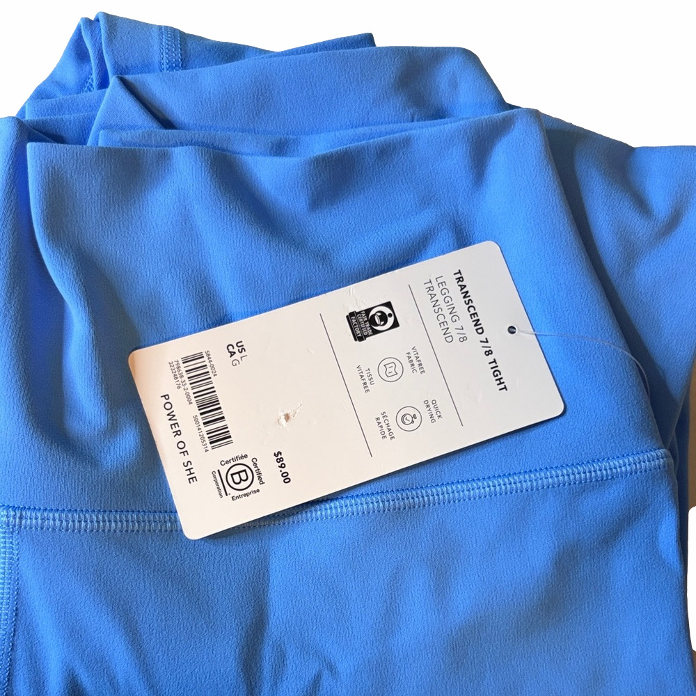 Athleta Transcend 7/8 Tight | NWT | Sz L - Picture 4 of 4